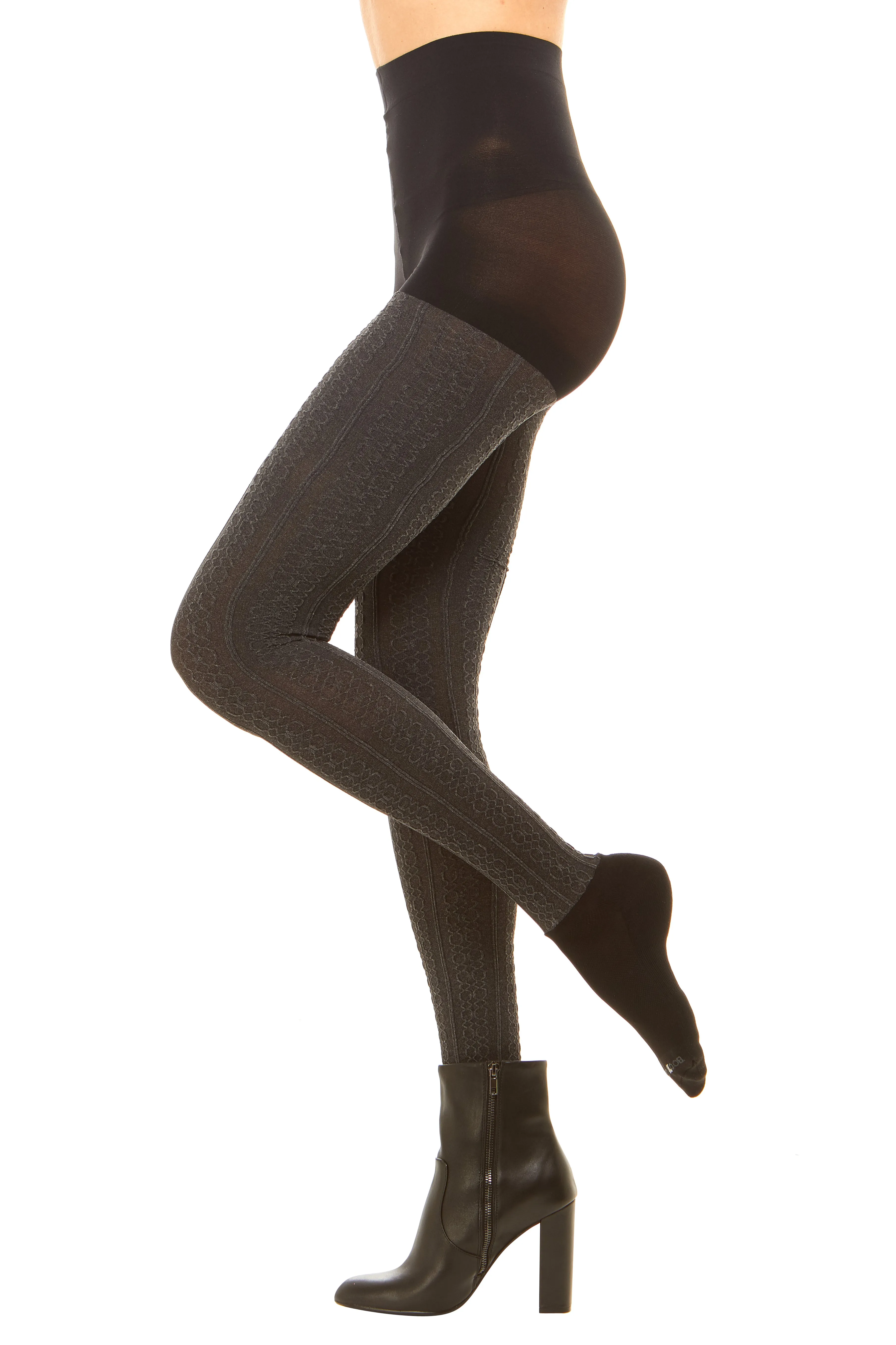 Carly Cable Knit Tights