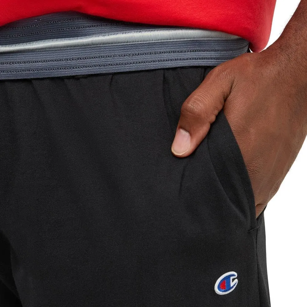 Champion mens Pants, Everyday Cotton, Lightweight Open-hem Lounge Pants for Men (Reg. Or Big & Tall)Track Pants