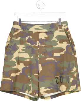 Dsquared2 Camouflage Relax Fit Shorts UK S