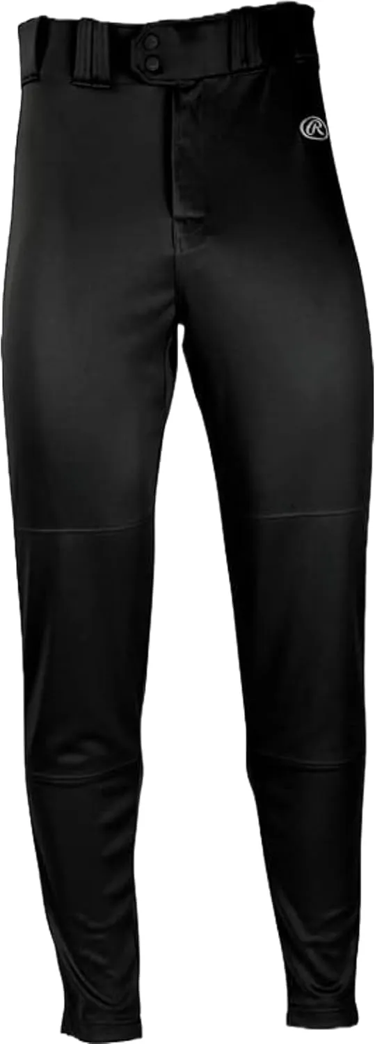 Rawlings Men's Launch Series Baseball Pant | Jogger Fit | Adult Sizes | Solid & Piped Options