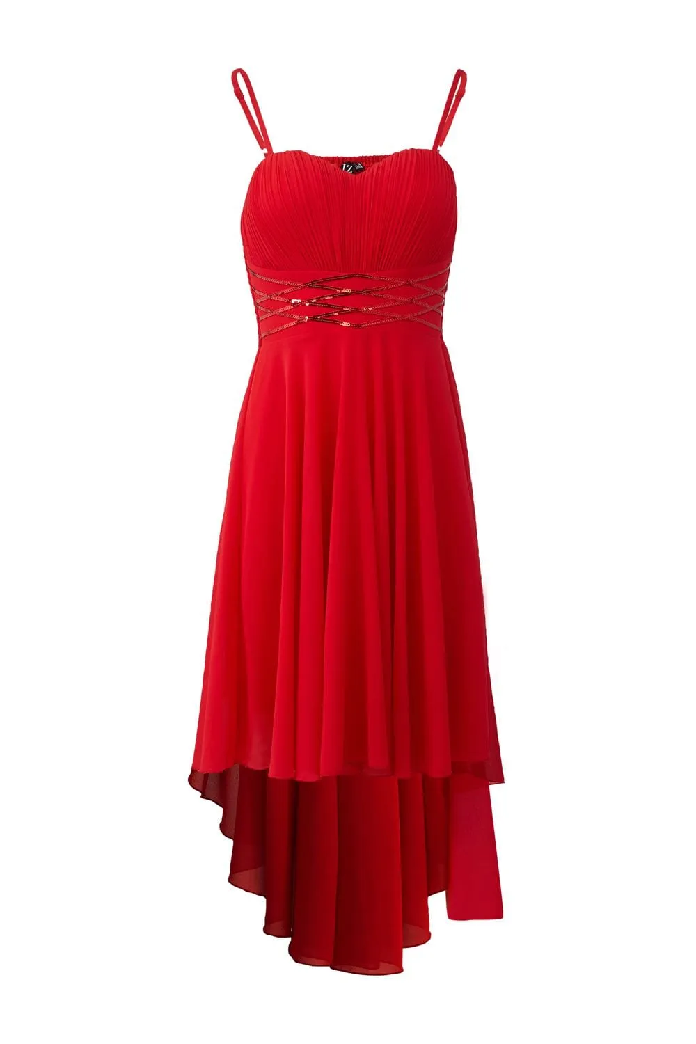 Strappy High Low Dress